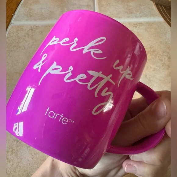 Tarte Pink Mug - Perk Up & Pretty💗 - Picture 6 of 8